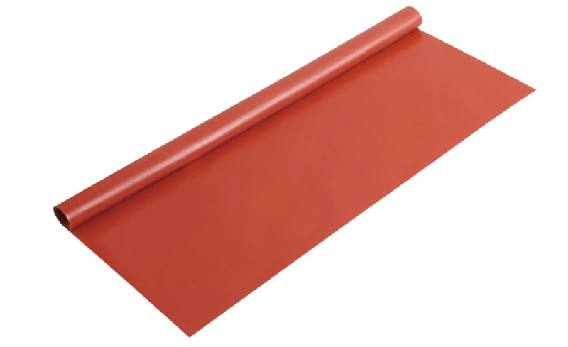 Isolierendes Abdecktuch aus EPDM (Kautschuk) orange